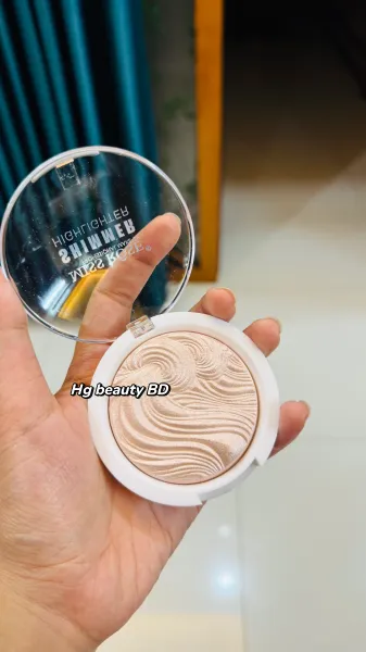 Miss Rose Makeup Shimmer Highlighter - shade 3